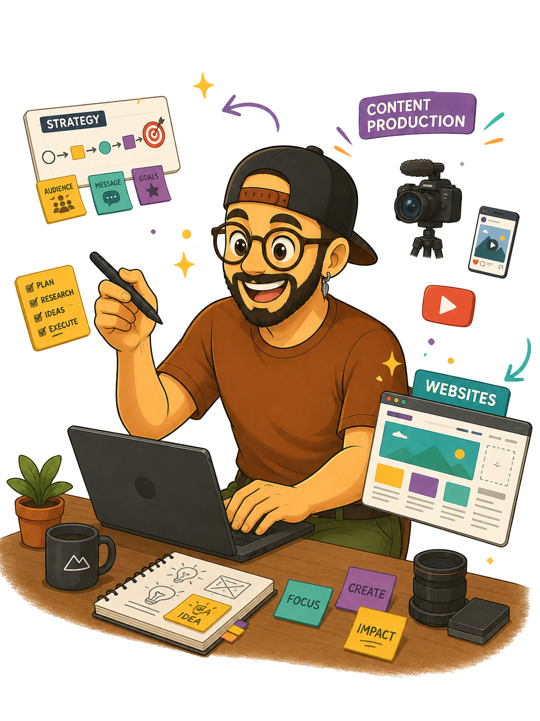 Navaji BrightFolk mascot