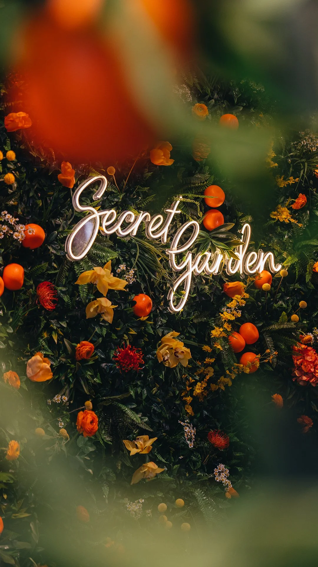 CHANDON Secret Garden — main installation