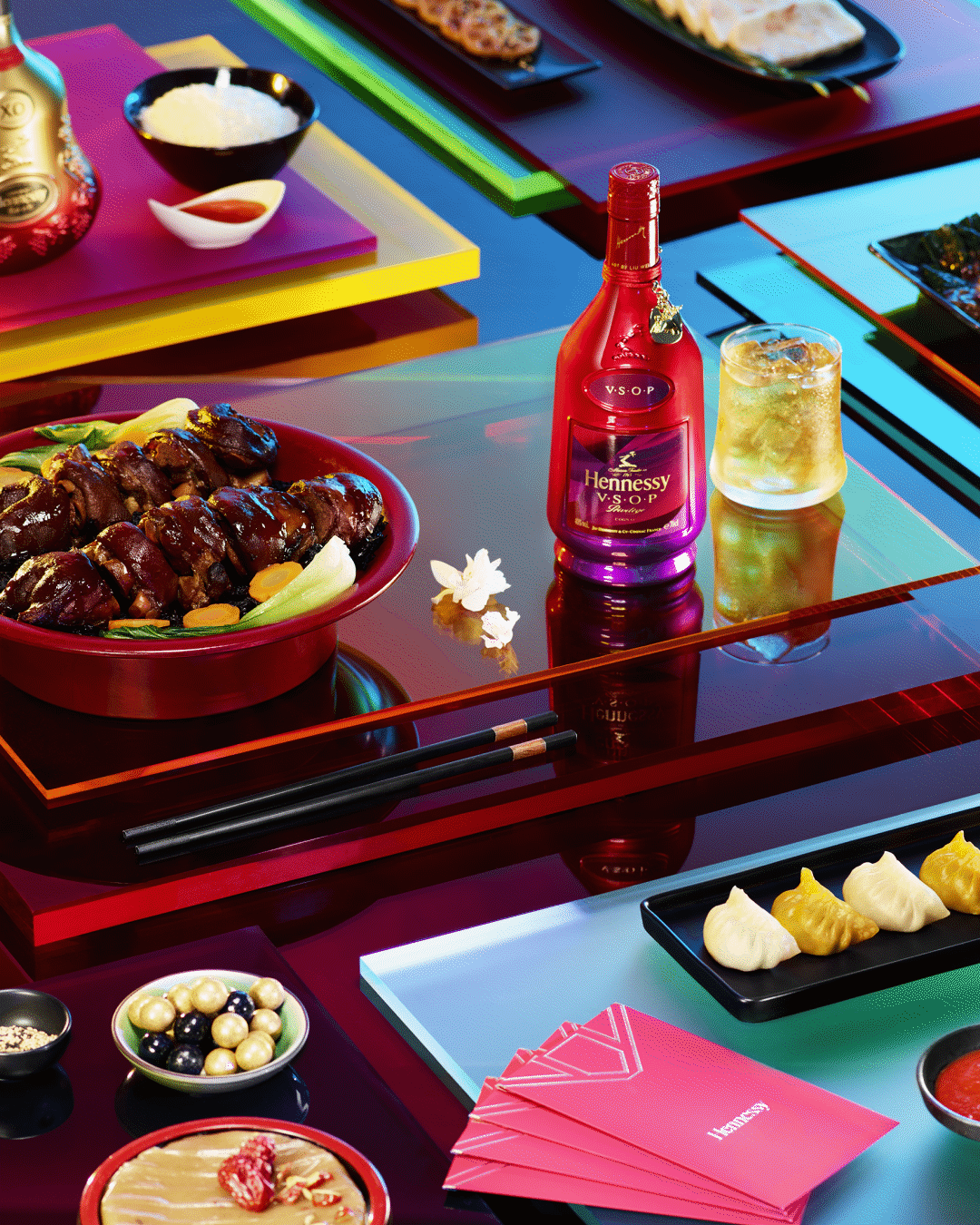 Hennessy X.O Lunar New Year — food pairing