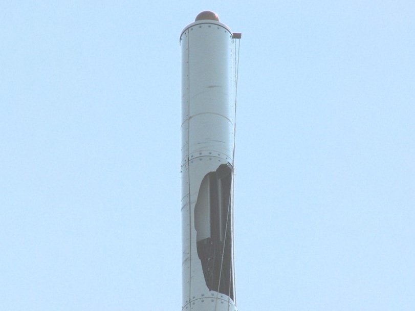 Tower with secure shrouds