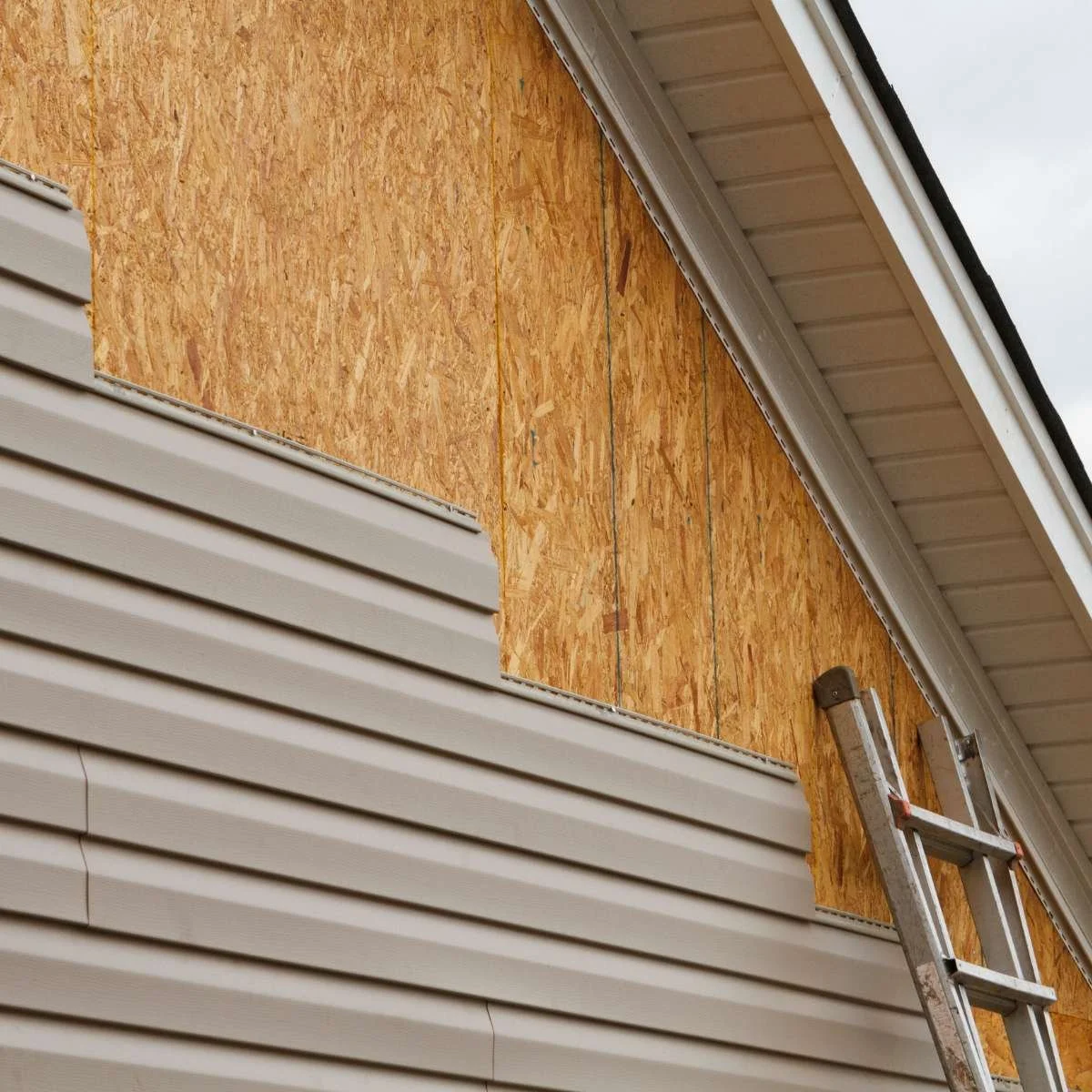 Topside siding project in Northwest Washington