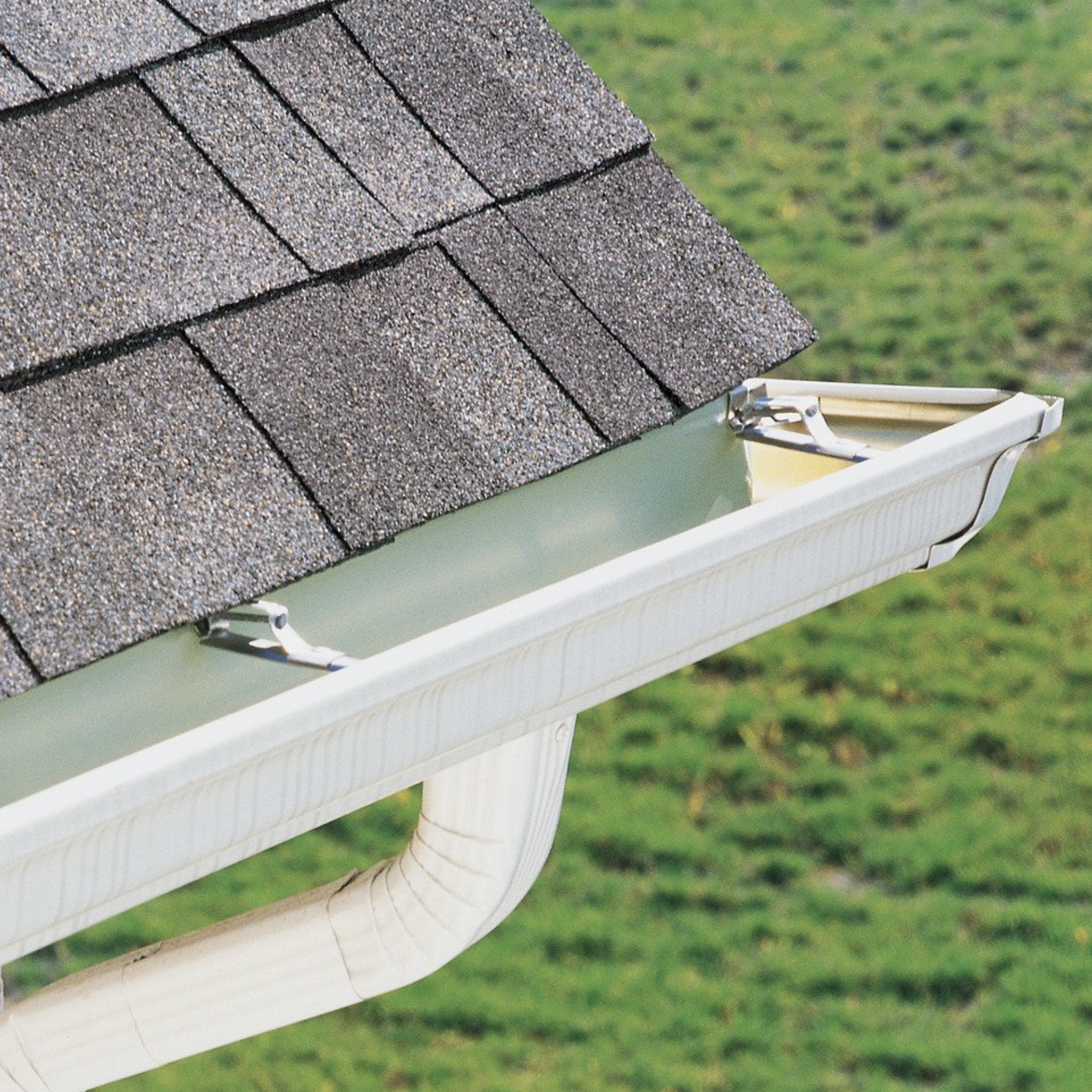 Gutter system on a Northwest Washington home