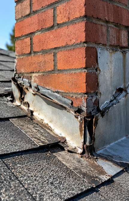 Roof repair detail