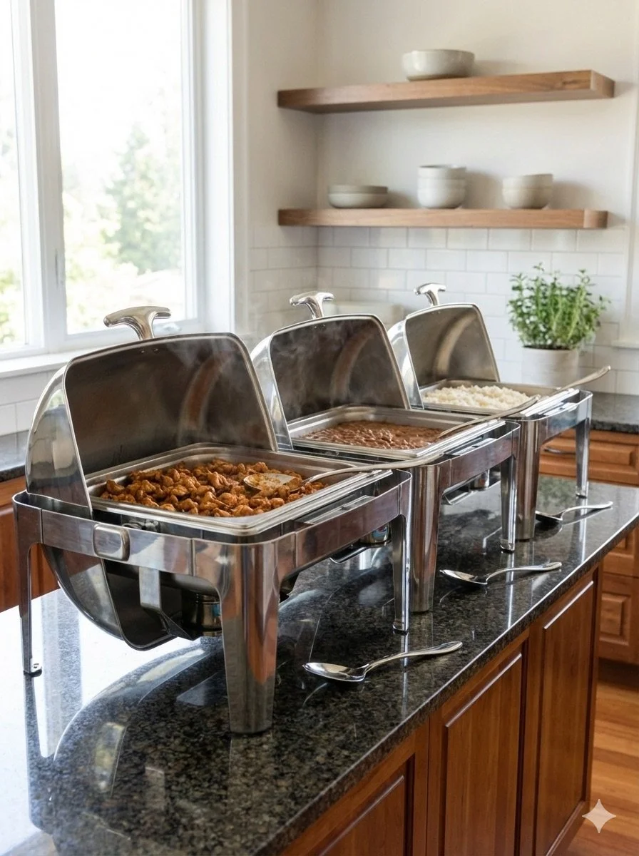 Taco Bar Setup