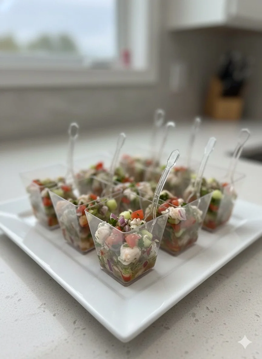 Shrimp Ceviche cup