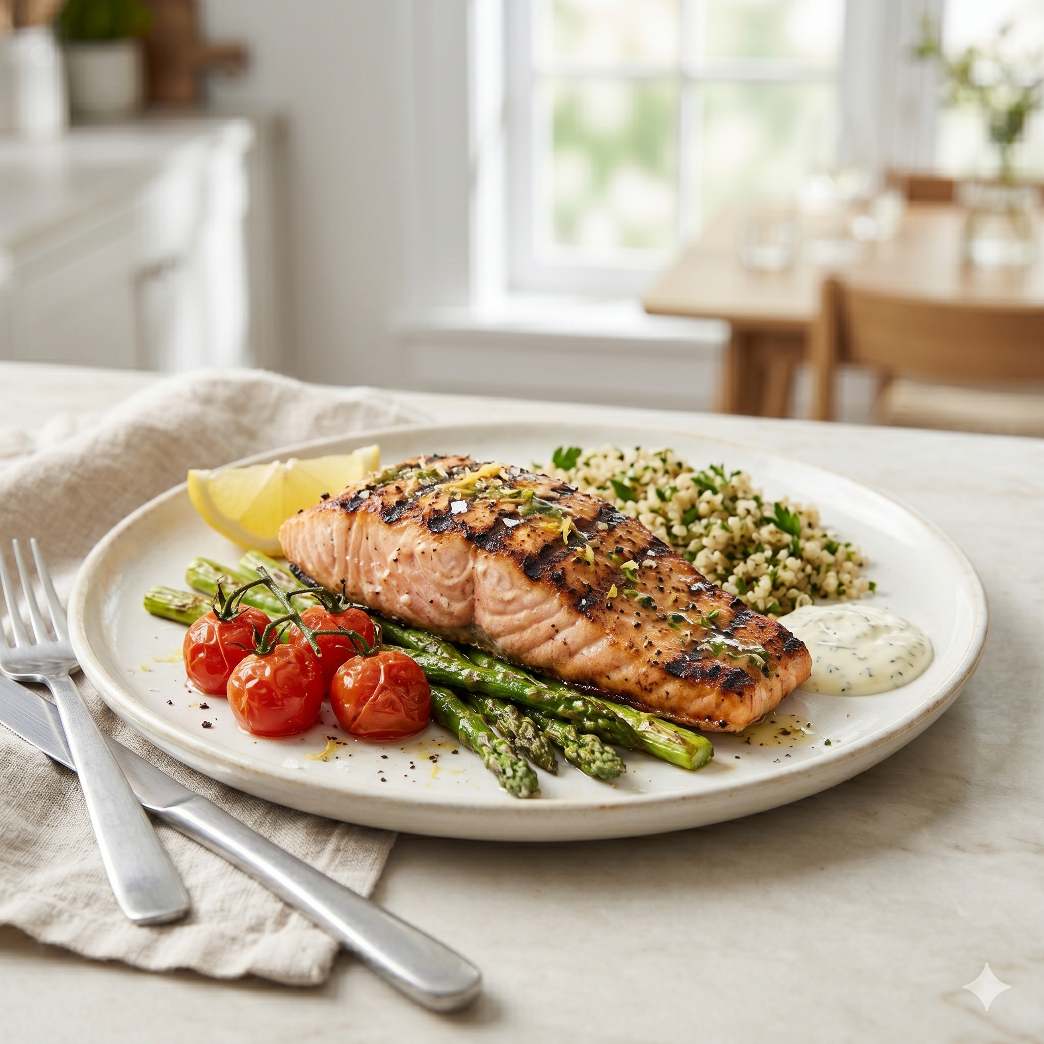 Grilled Salmon
