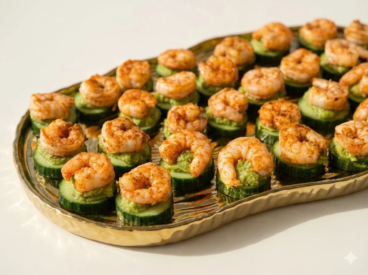 Cucumber Shrimp Bite
