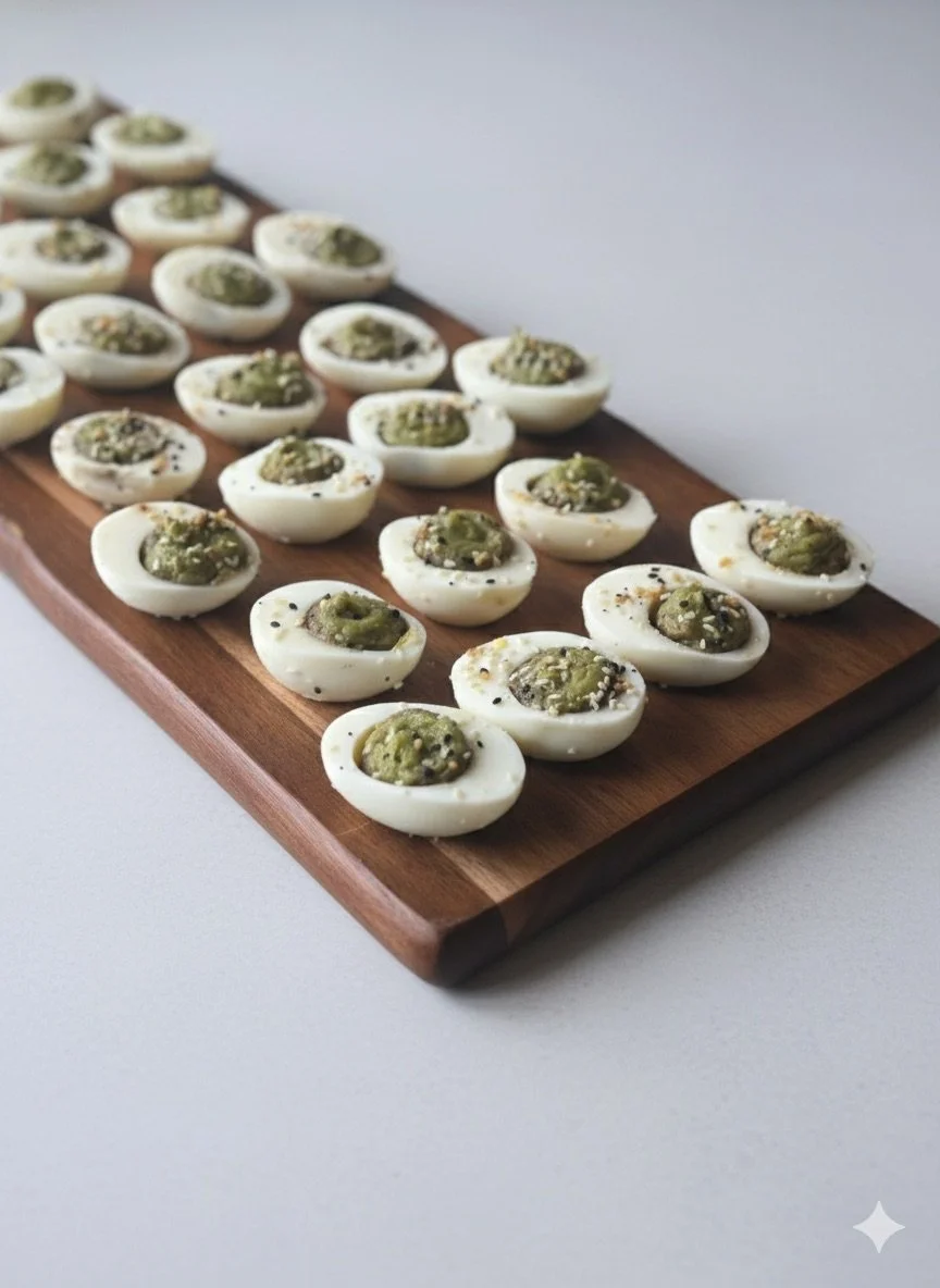 Avocado Deviled Eggs