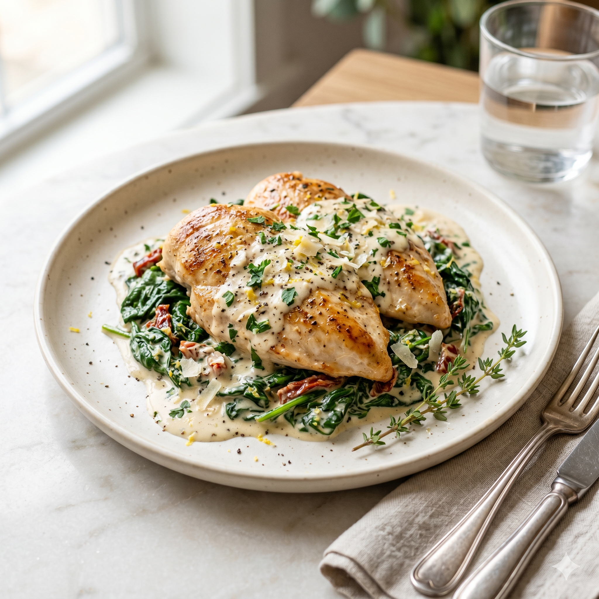Chicken Florentine