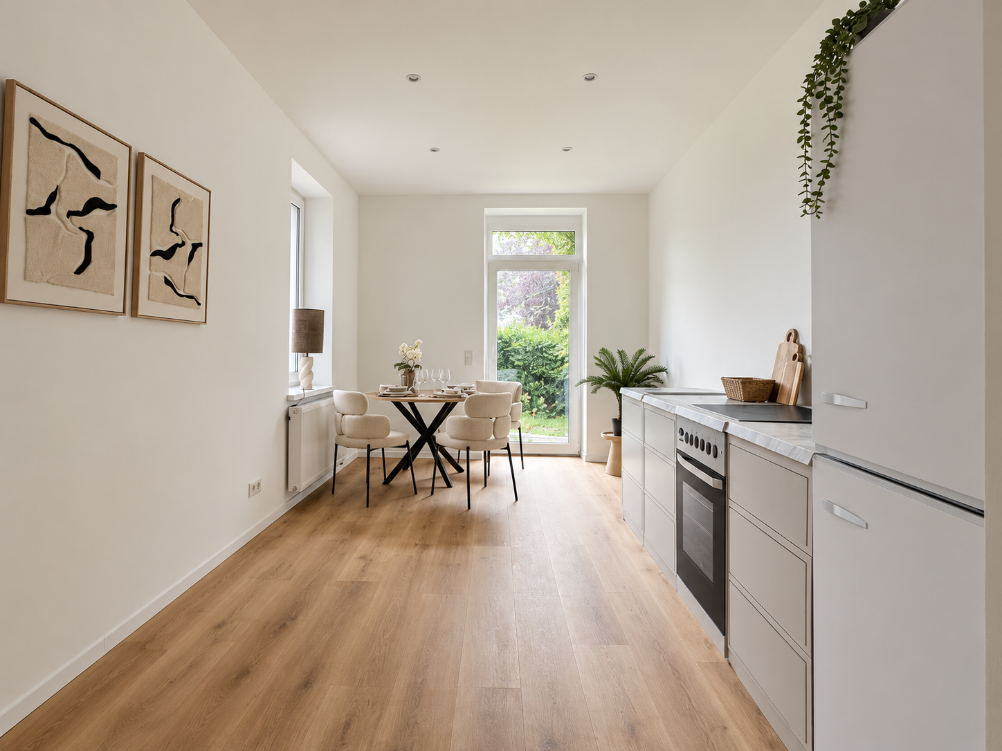 Essbereich der Wohnung