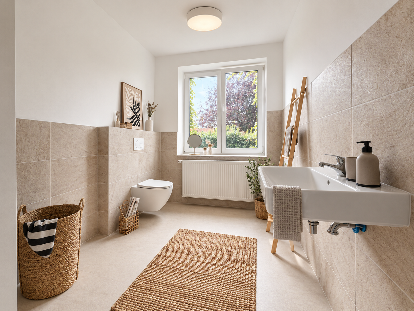 Modernes Badezimmer