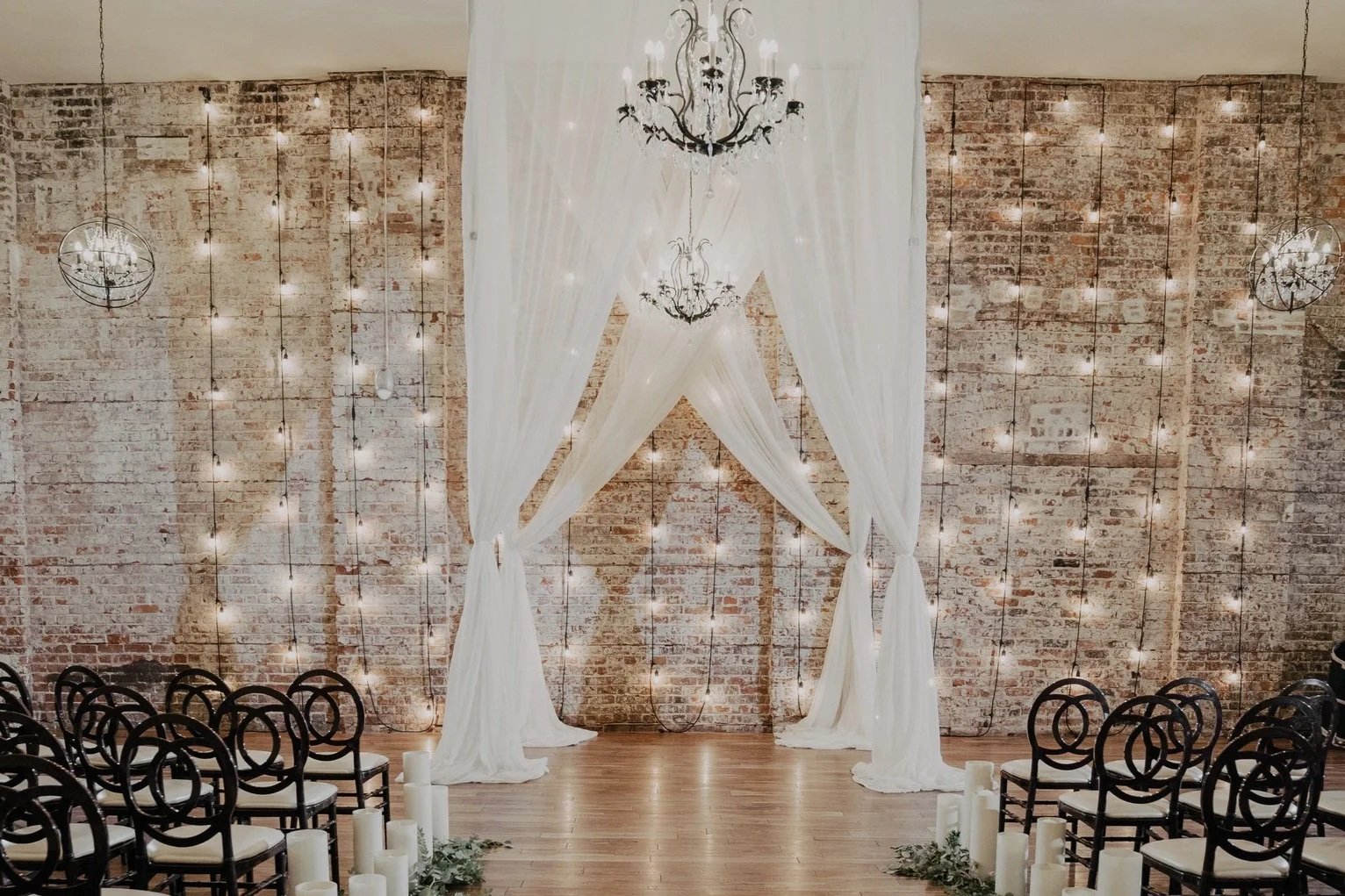 A wedding celebration in The Century ballroom