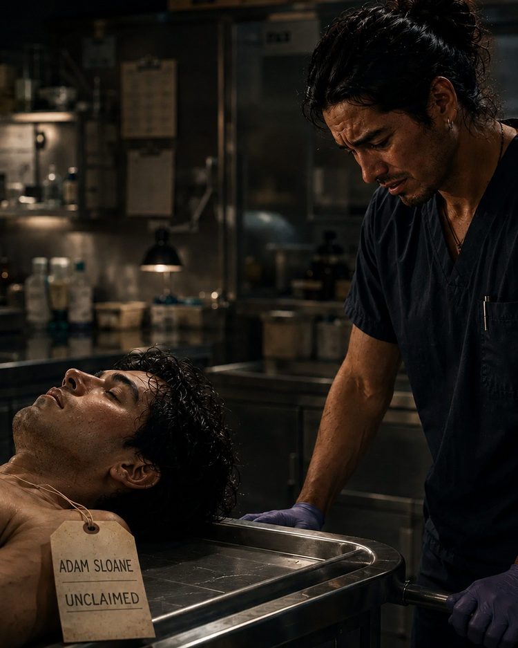 Mortuary worker Eli Redbird recognizes an unclaimed decedent as the man he knew under another name.