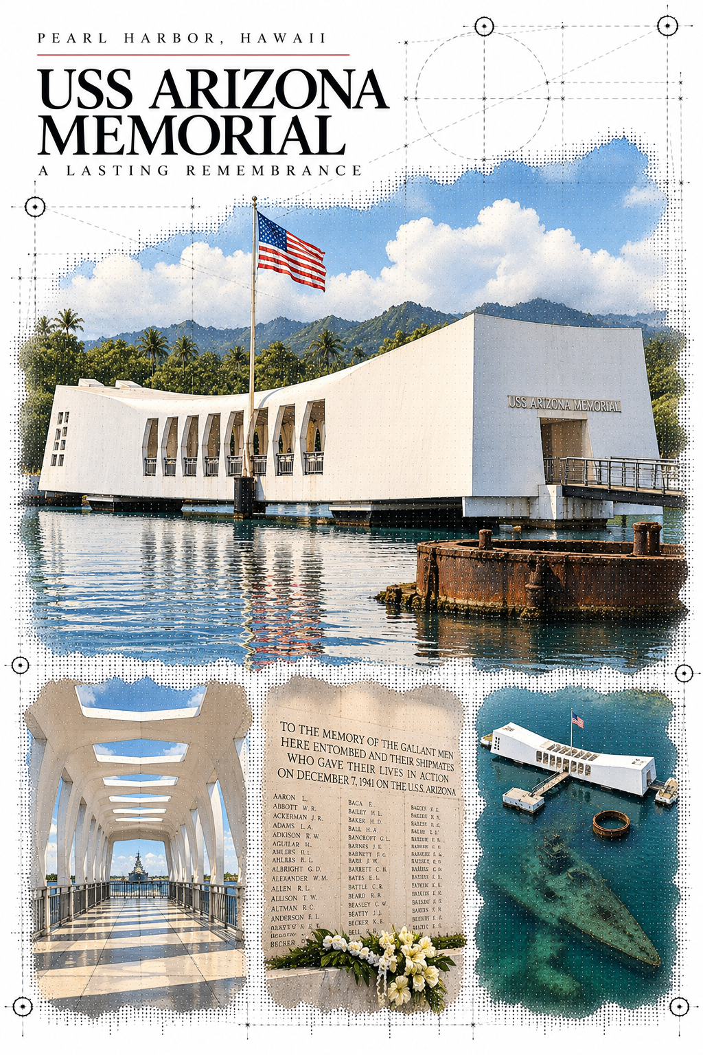 USS Arizona Memorial — Pearl Harbor