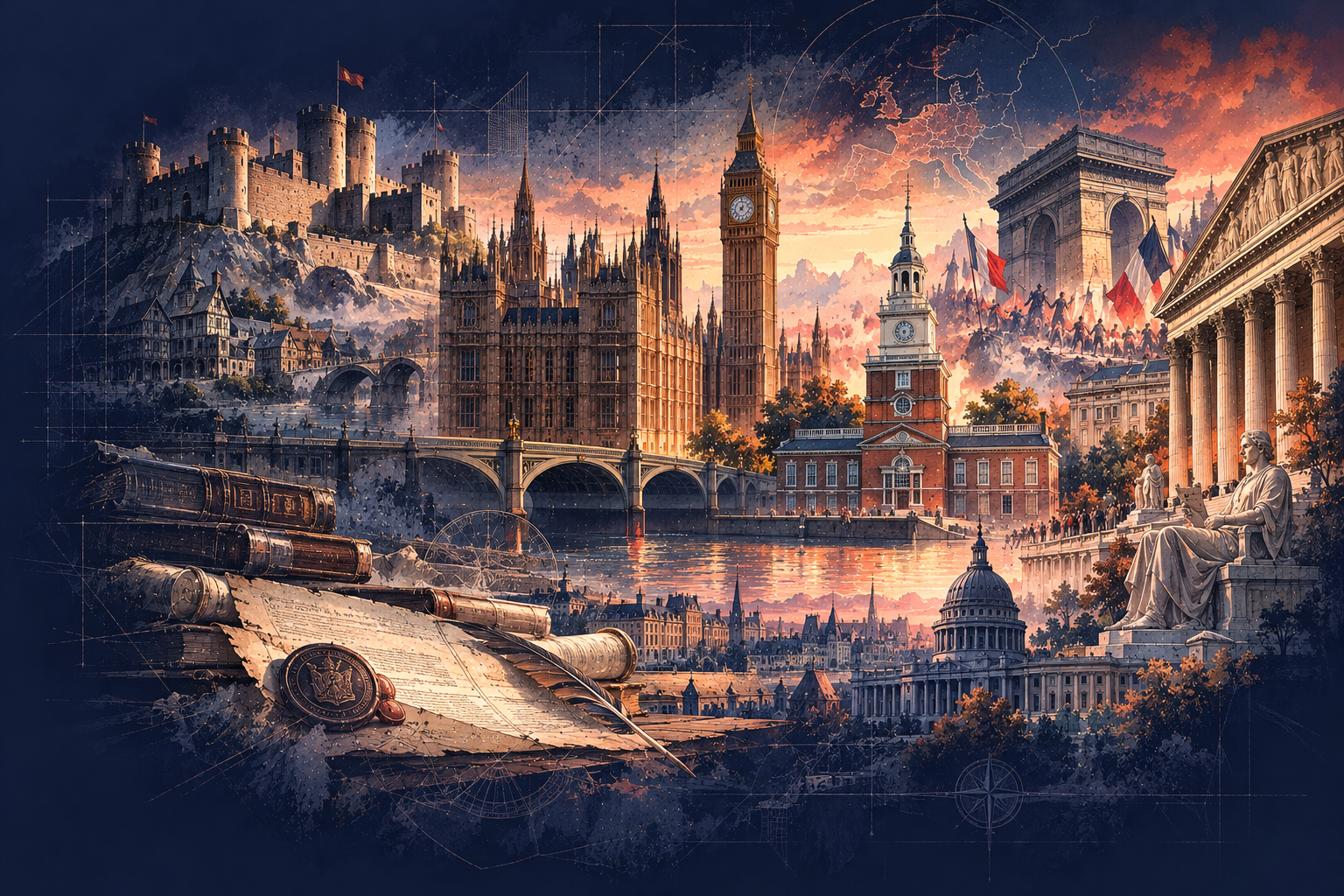 Unit 05 artwork: Political Systems and Individual Rights