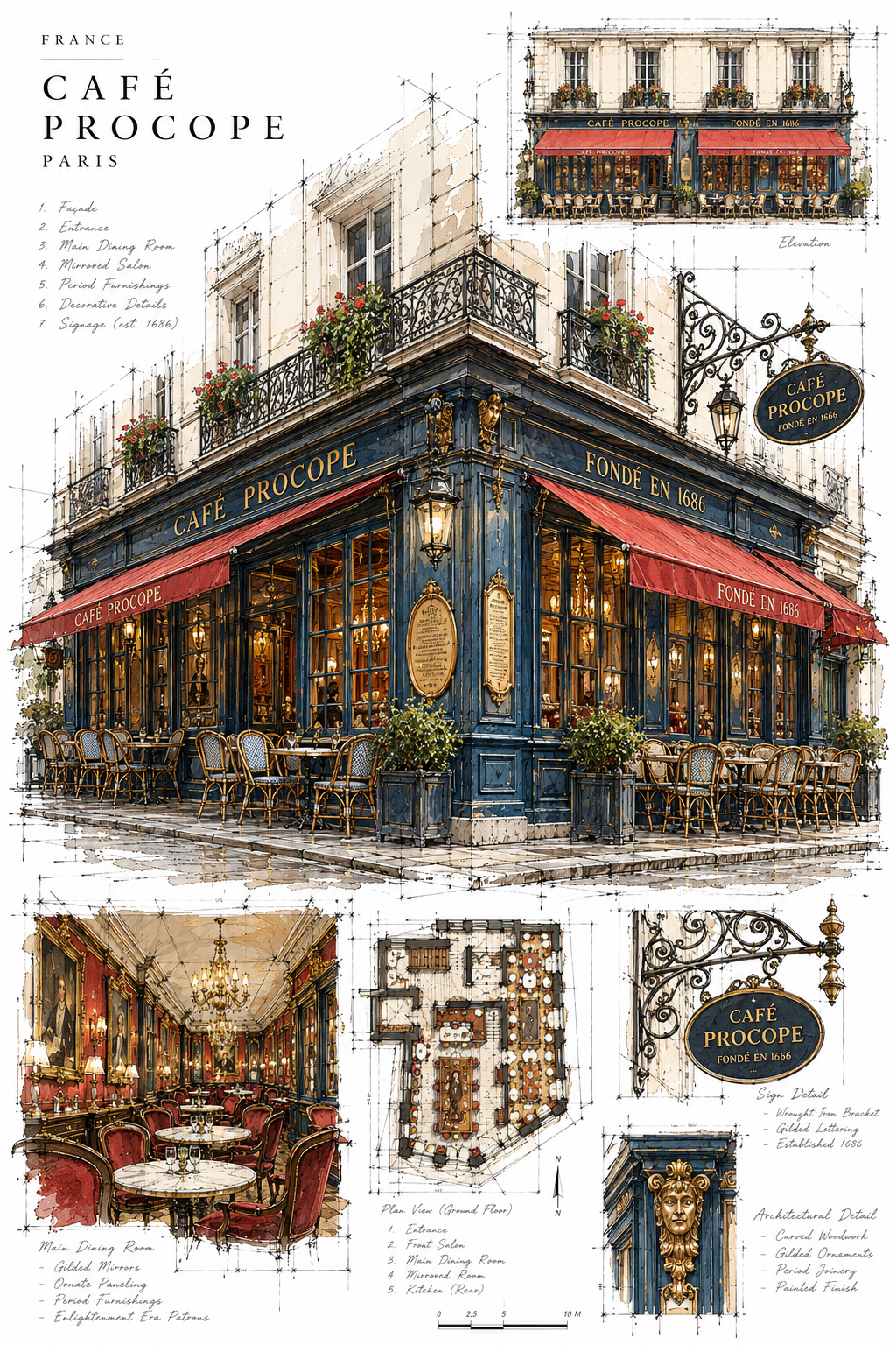 Café Procope — Paris