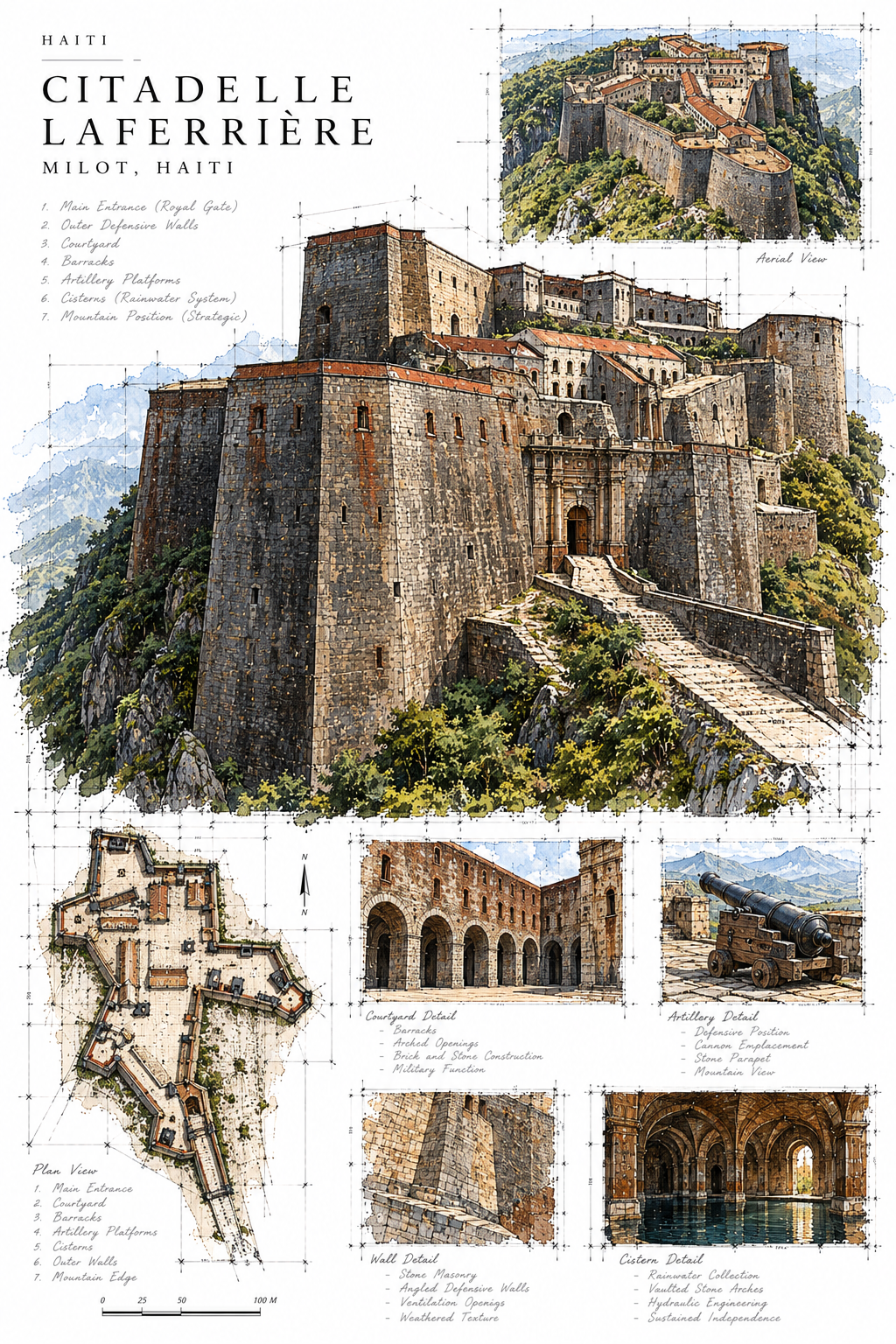 Citadelle Laferrière — Haiti