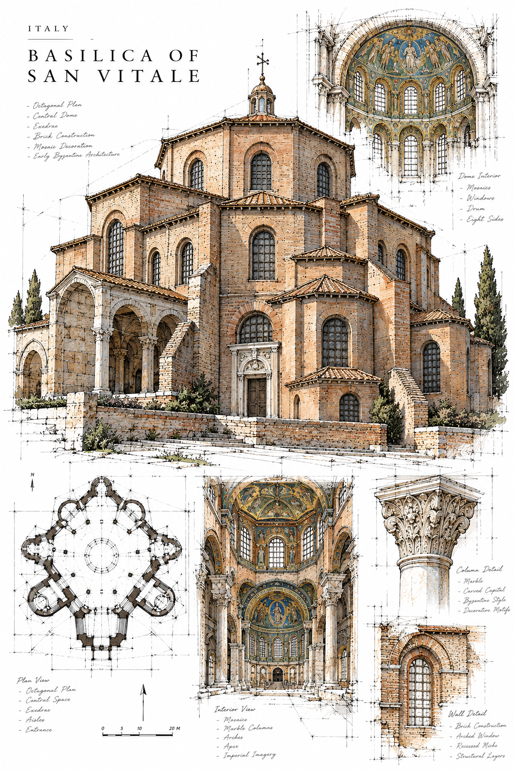 Basilica of San Vitale — Ravenna (reconquered Italy)