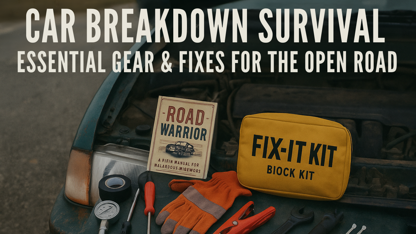 Blog cover image for Car Breakdown Fix-It Kit Road Warrior