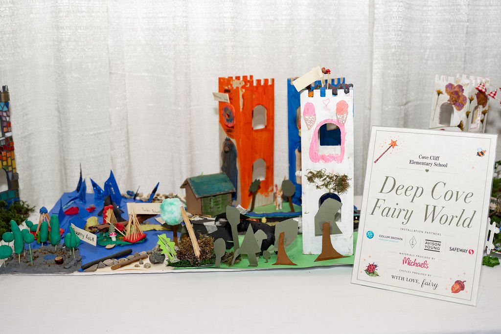 School fairy garden installation