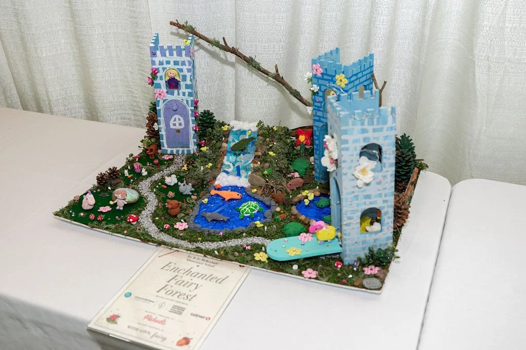 School fairy garden installation