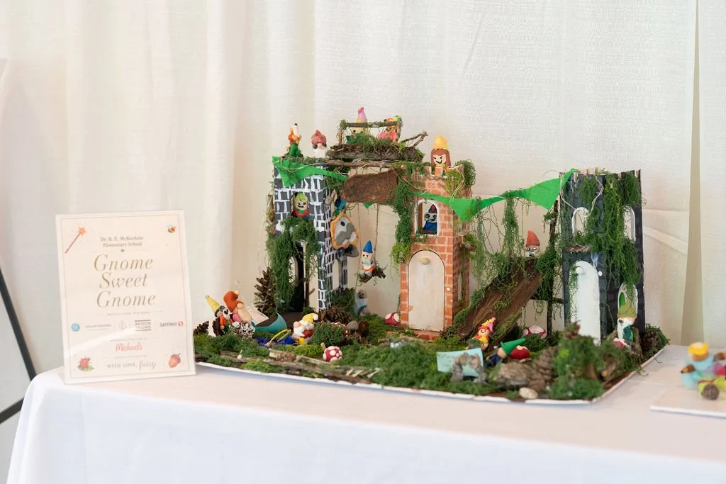 School fairy garden installation