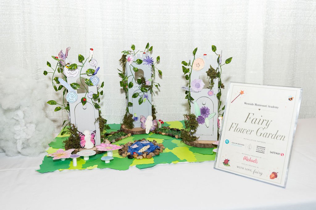School fairy garden installation