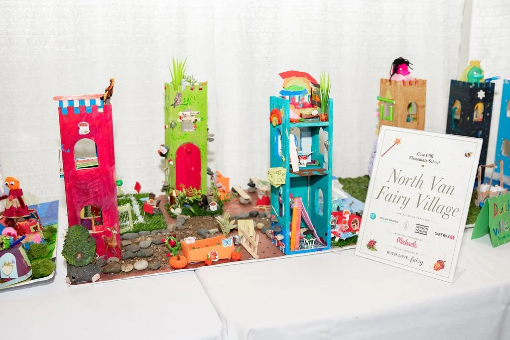 School fairy garden installation