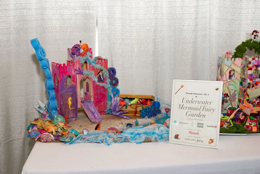 School fairy garden installation