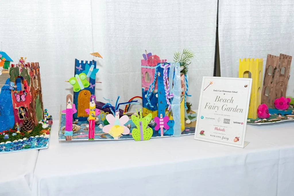 School fairy garden installation