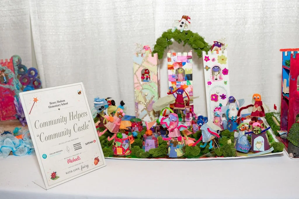 School fairy garden installation