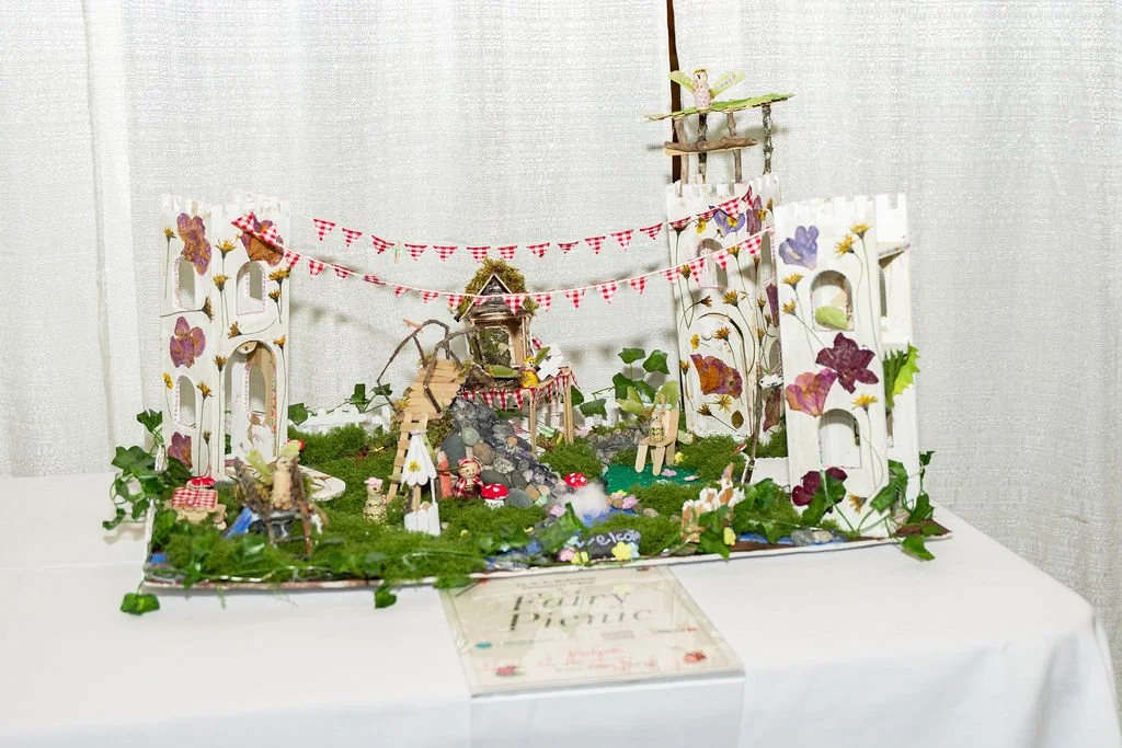 School fairy garden installation