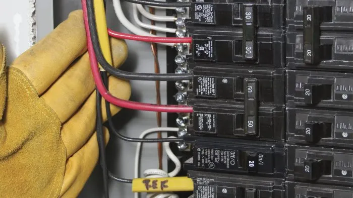 Residential electrical panel repair service