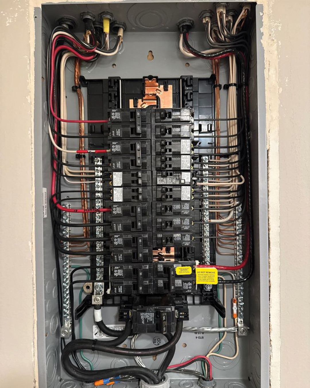 Circuit breaker repair and panel upgrade