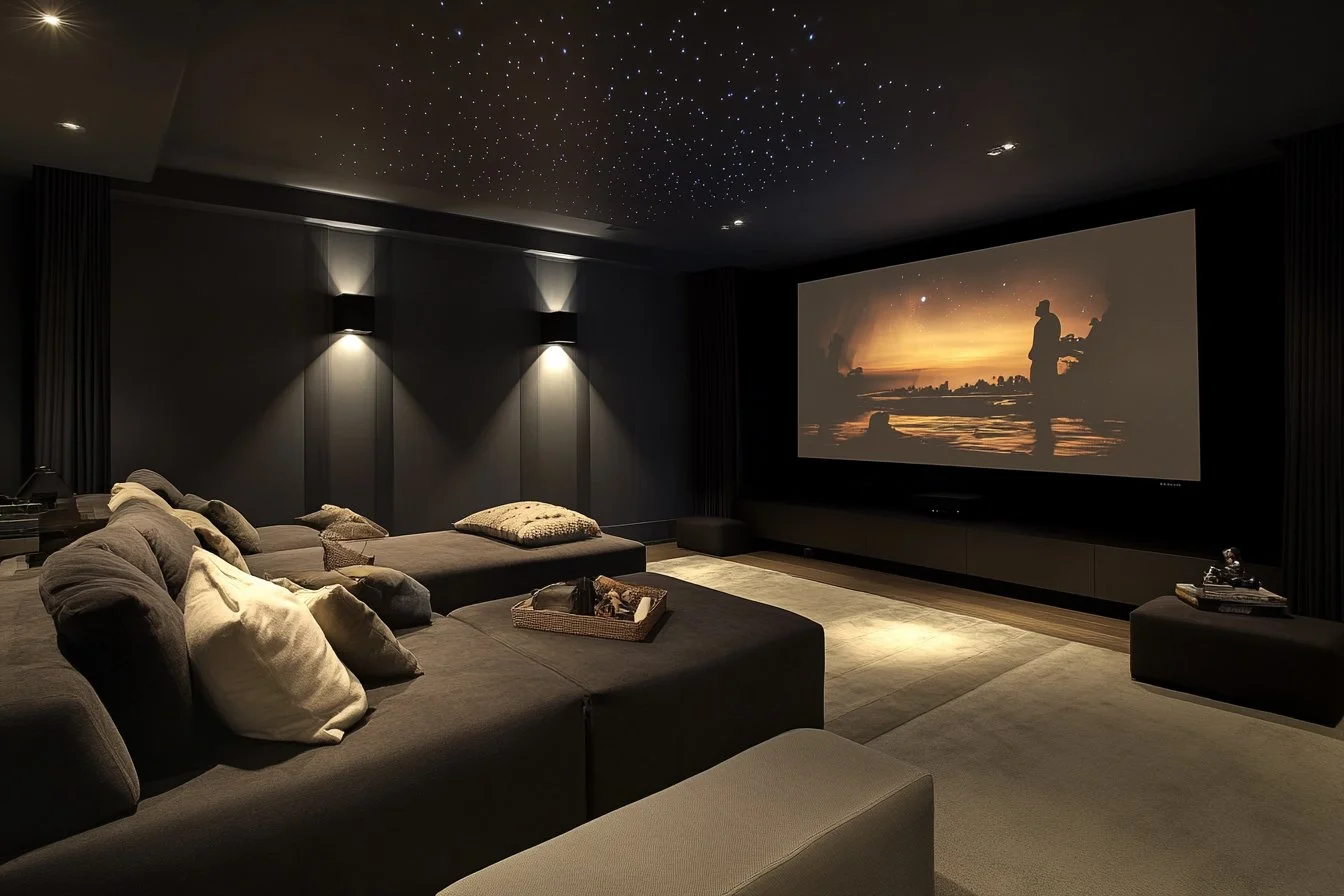 Home Theater design in Sherman Oaks