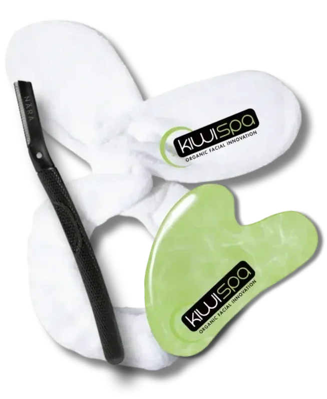 Dermaplaning Tool, Gua Sha, and Bunny Ears