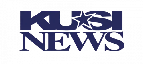 KUSI News San Diego logo featuring Kiwi Spa
