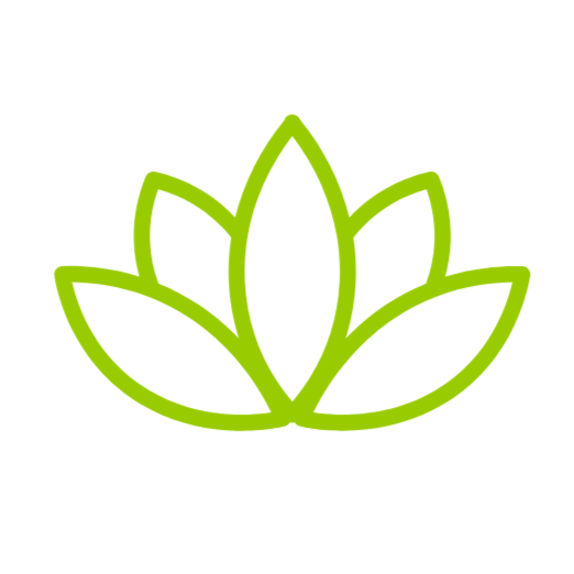 Kiwi Spa lotus icon representing more than 50,000 facials performed in San Diego