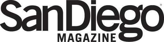 San Diego Magazine logo featuring Kiwi Spa San Diego