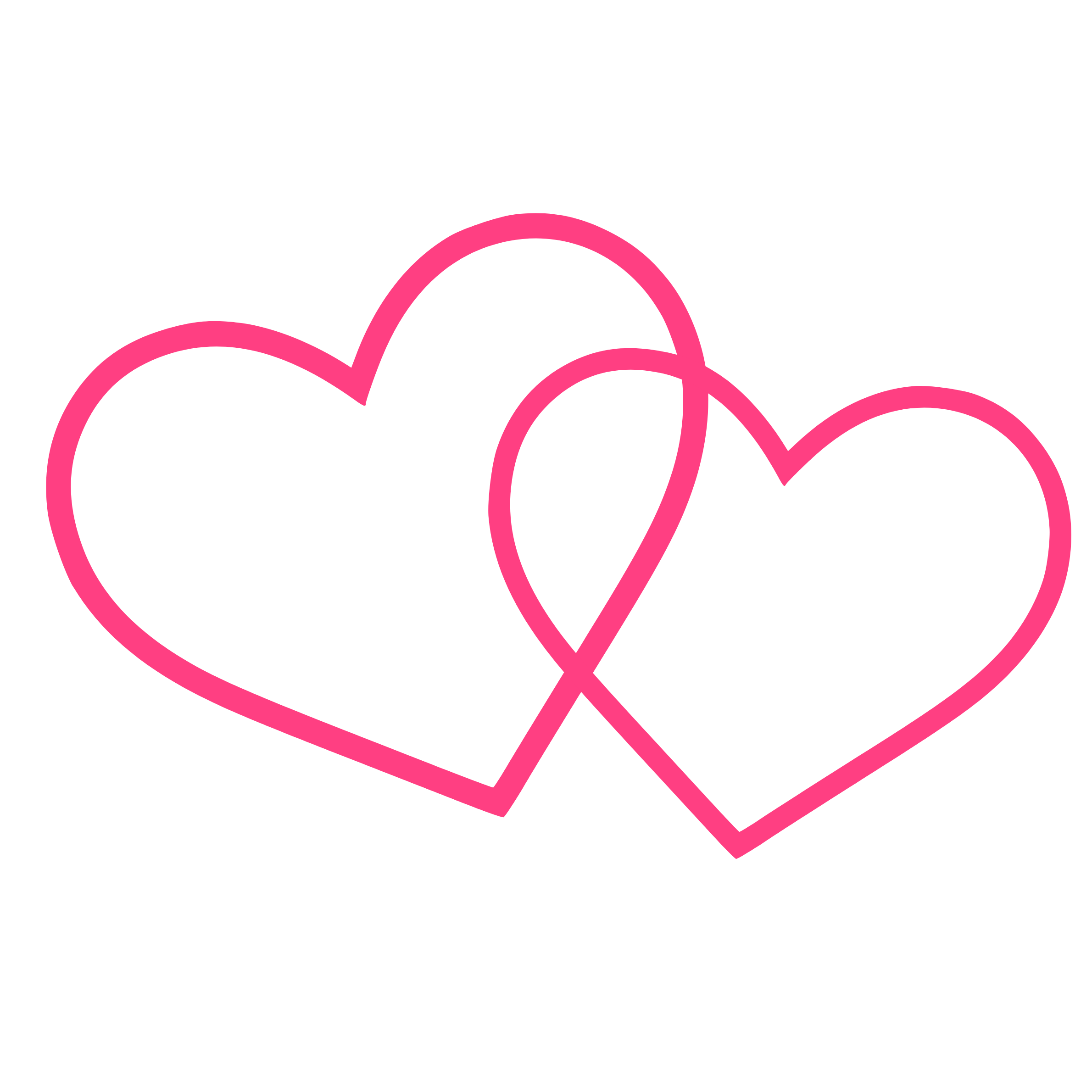 Pink hearts representing a couples facial at Kiwi Spa San Diego