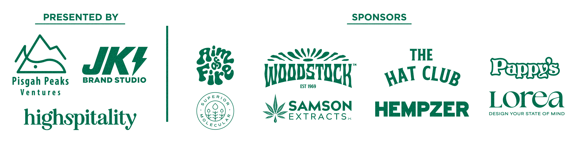 Presented by Pisgah Peaks Ventures, JKI Brand Studios, and Highspitality