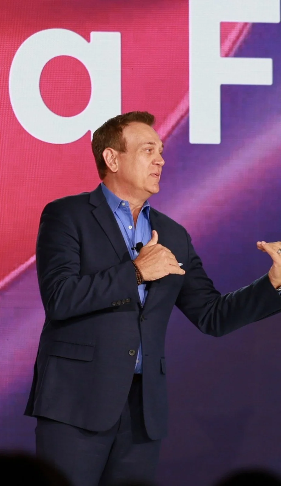 Mitch Mitchem on stage