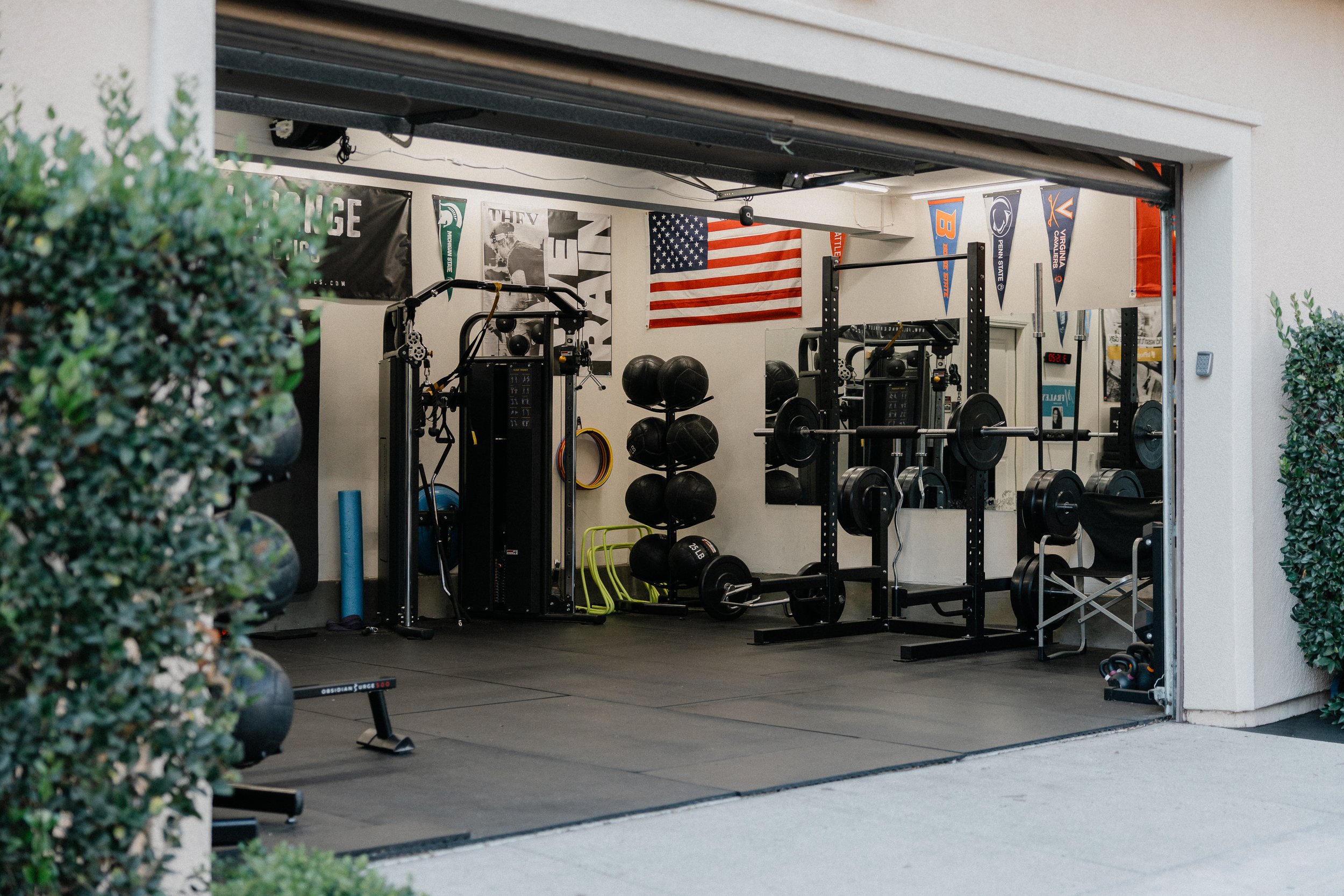 FullRange Athletics private garage gym in Stonegate, Irvine