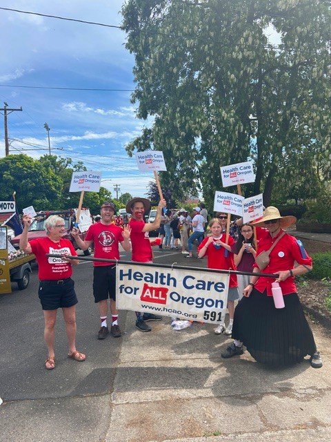 HCAO chapter members gathered at a local organizing meeting
