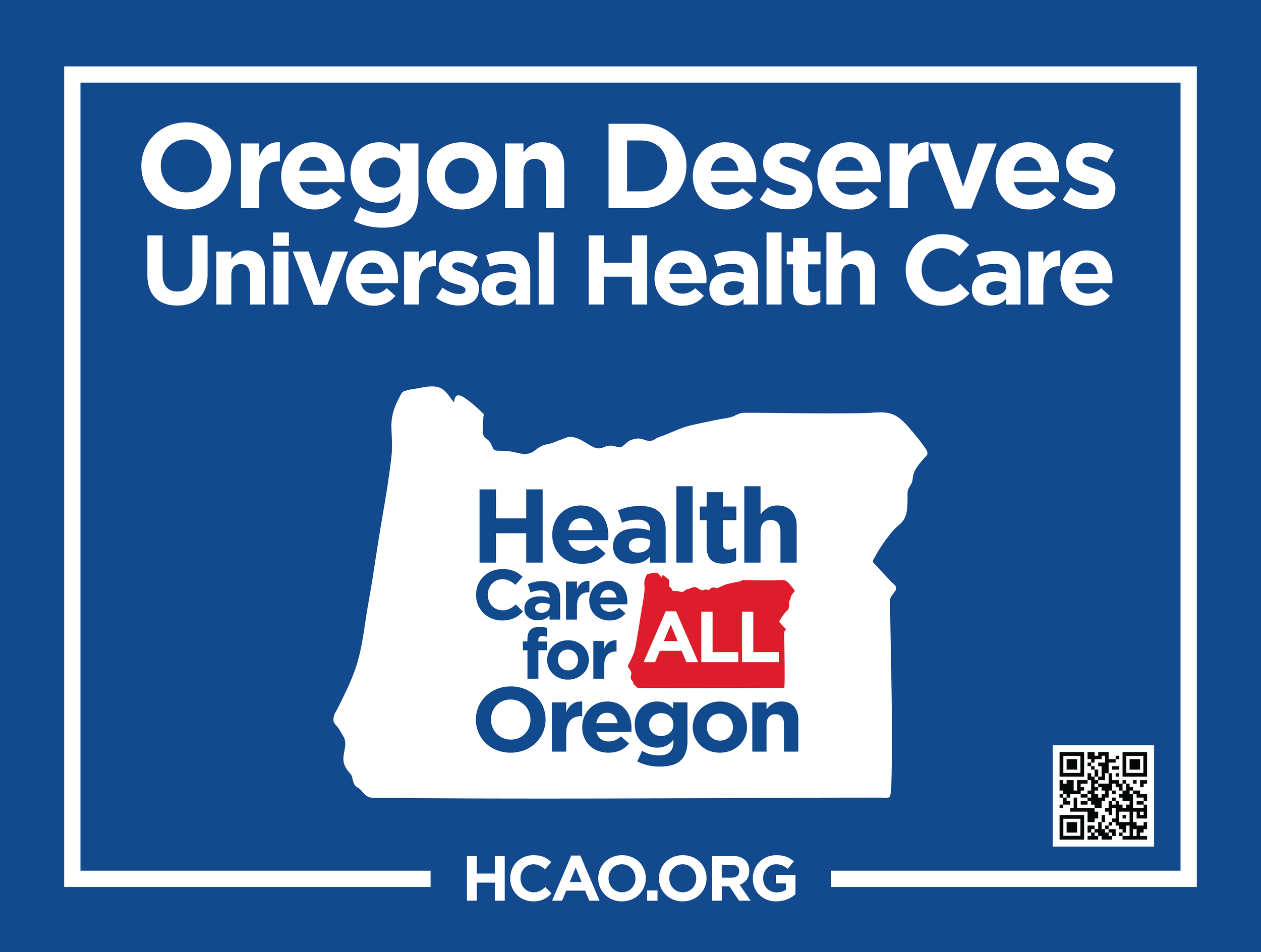 HCAO Yard Sign – Back