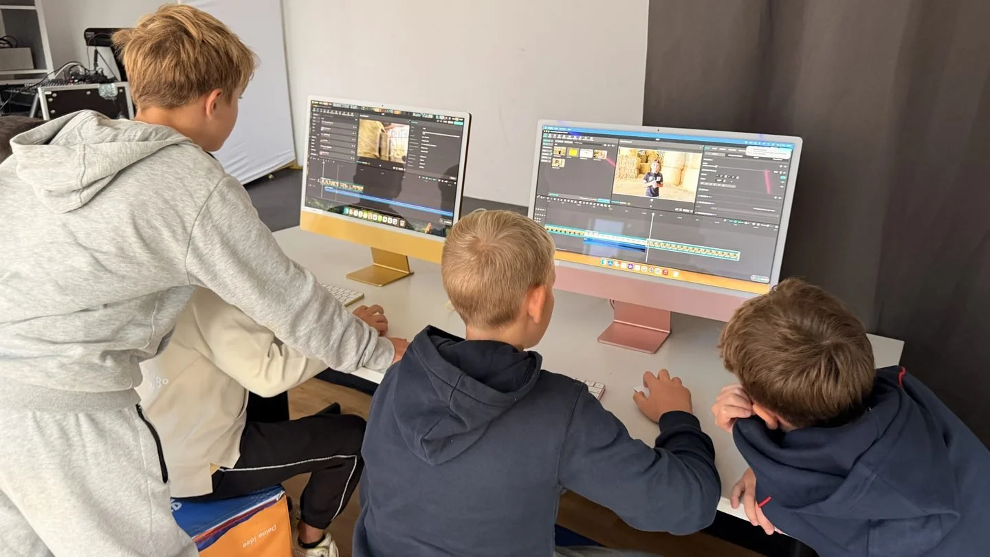 Gemeinsame Arbeit am Videoschnitt