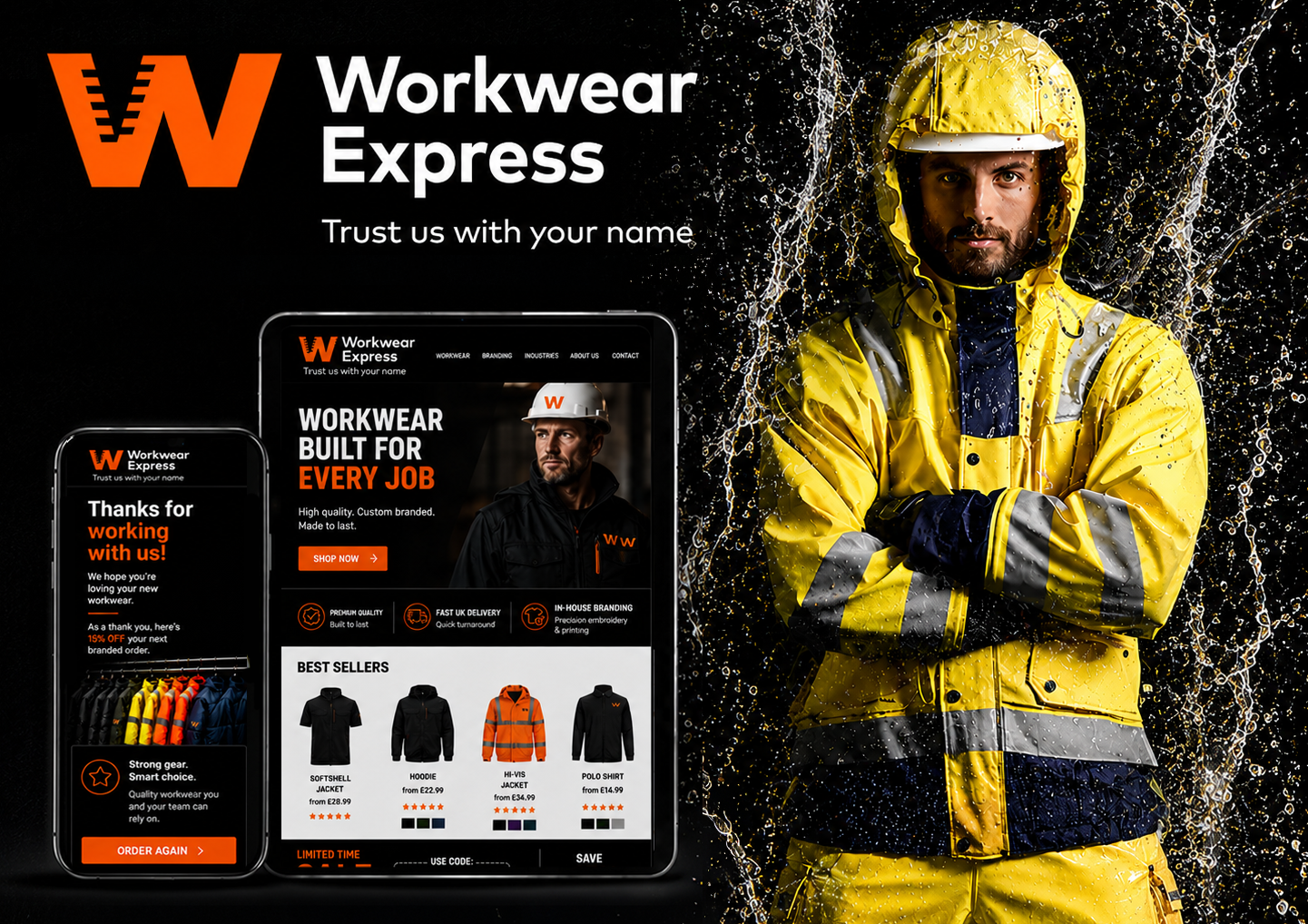 Workwear Express UK hero