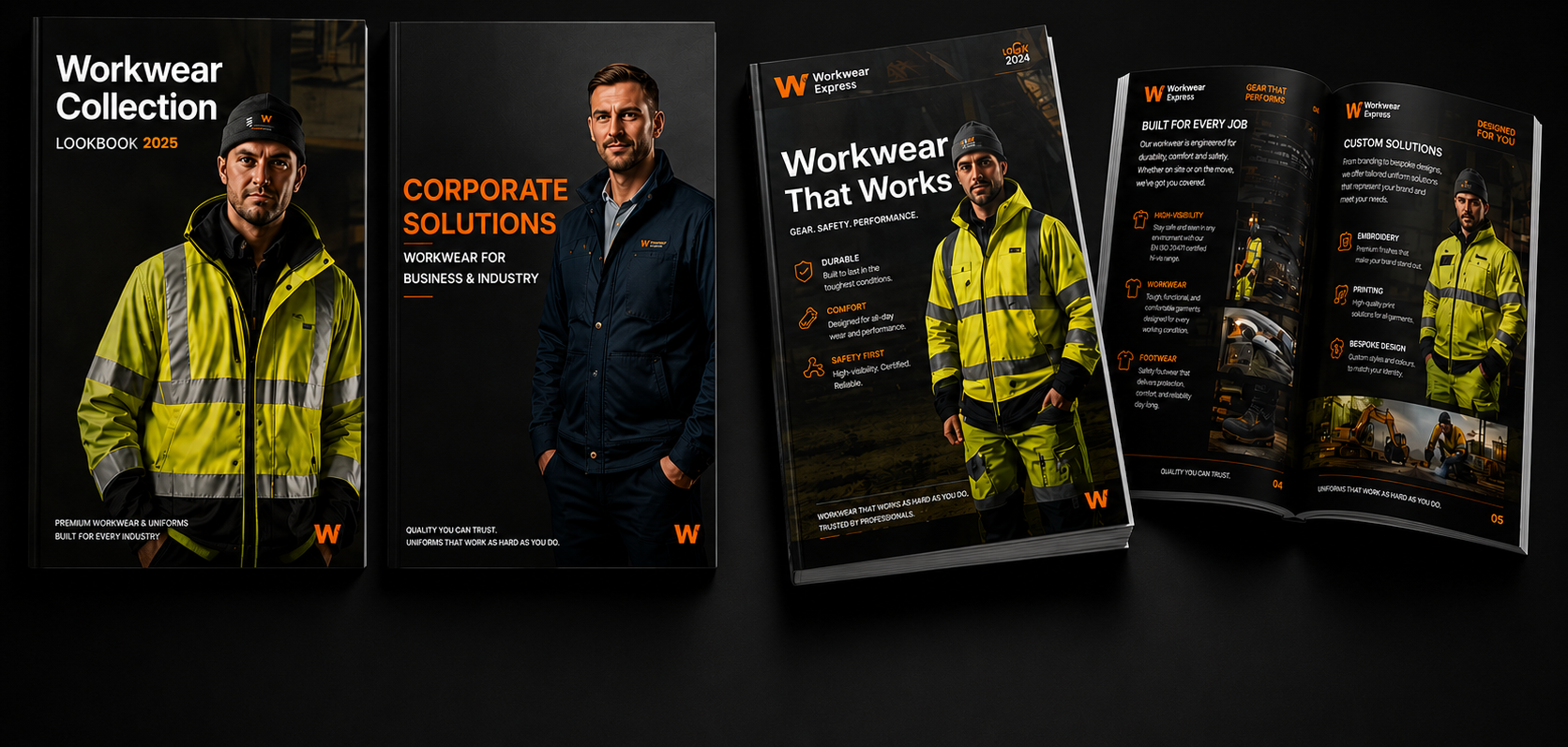 Workwear Express UK client portfolio catalog