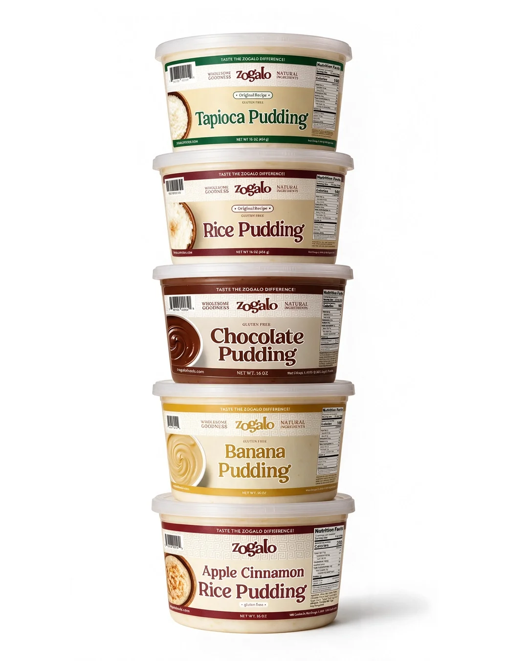 Zogalo pudding product photo
