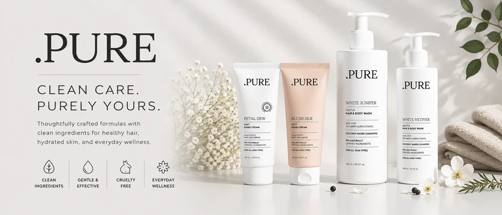 .Pure packaging design